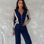 Crasia Double Color Fermuarlı Geniş Takım